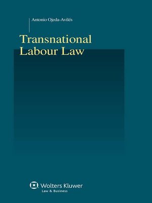 cover image of Transnational Labour Law